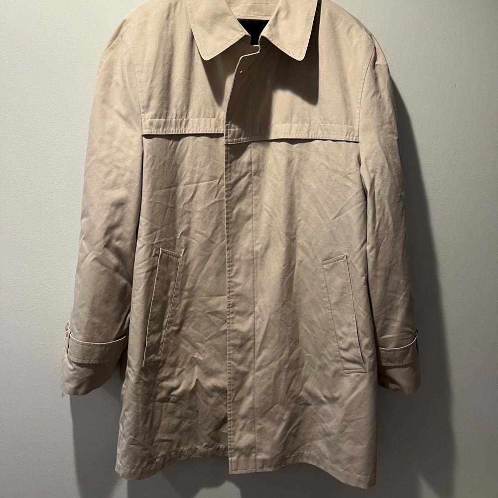 London Fog Rain Coat Size 40 Reg - Picture 2 of 6